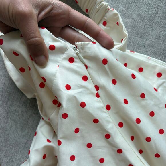 Peppermayo Halter Polka Dot Mini Dress - Picture 6 of 7